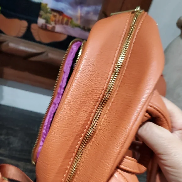 Boxlunch Burnt Orange Kids Character Chibi Mini Backpack with Frozen II Design - Picture 11 of 13